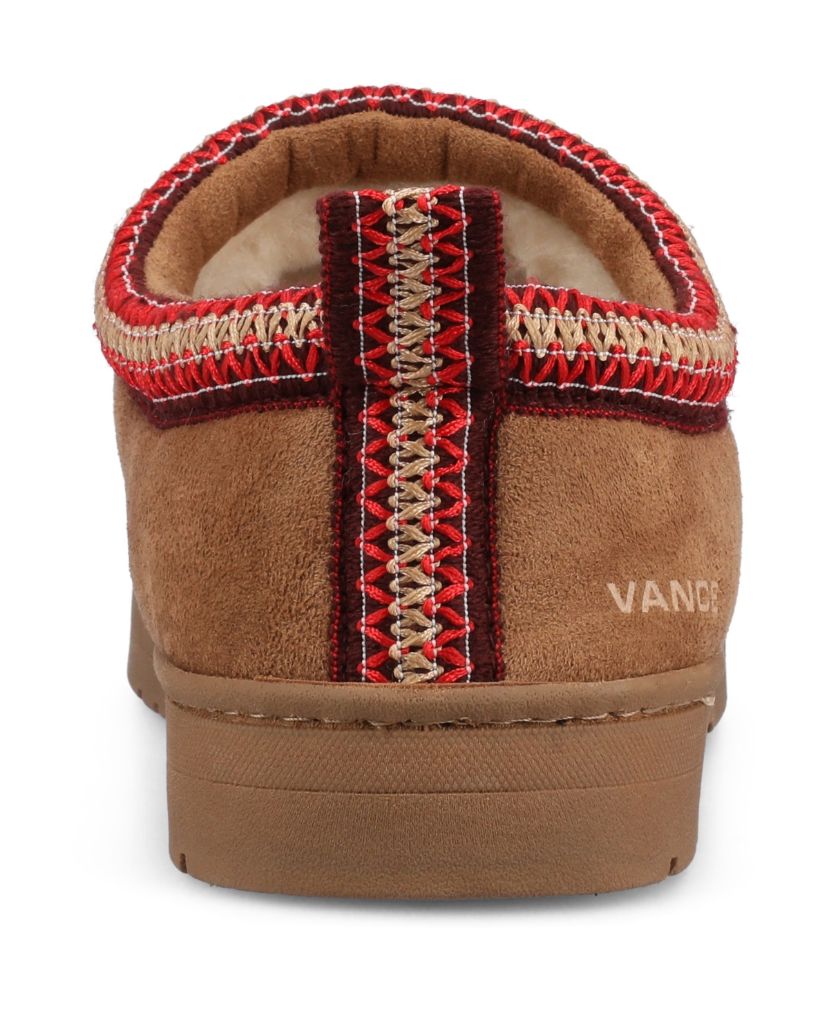 Vance Co. Men's Wheeler Clog Slipper In Chestnut