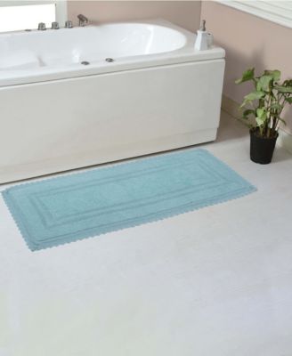 Opulent Reversible Bath Rug, 21" x 54"
