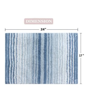Gradiation Bath Rug, 17" x 24"