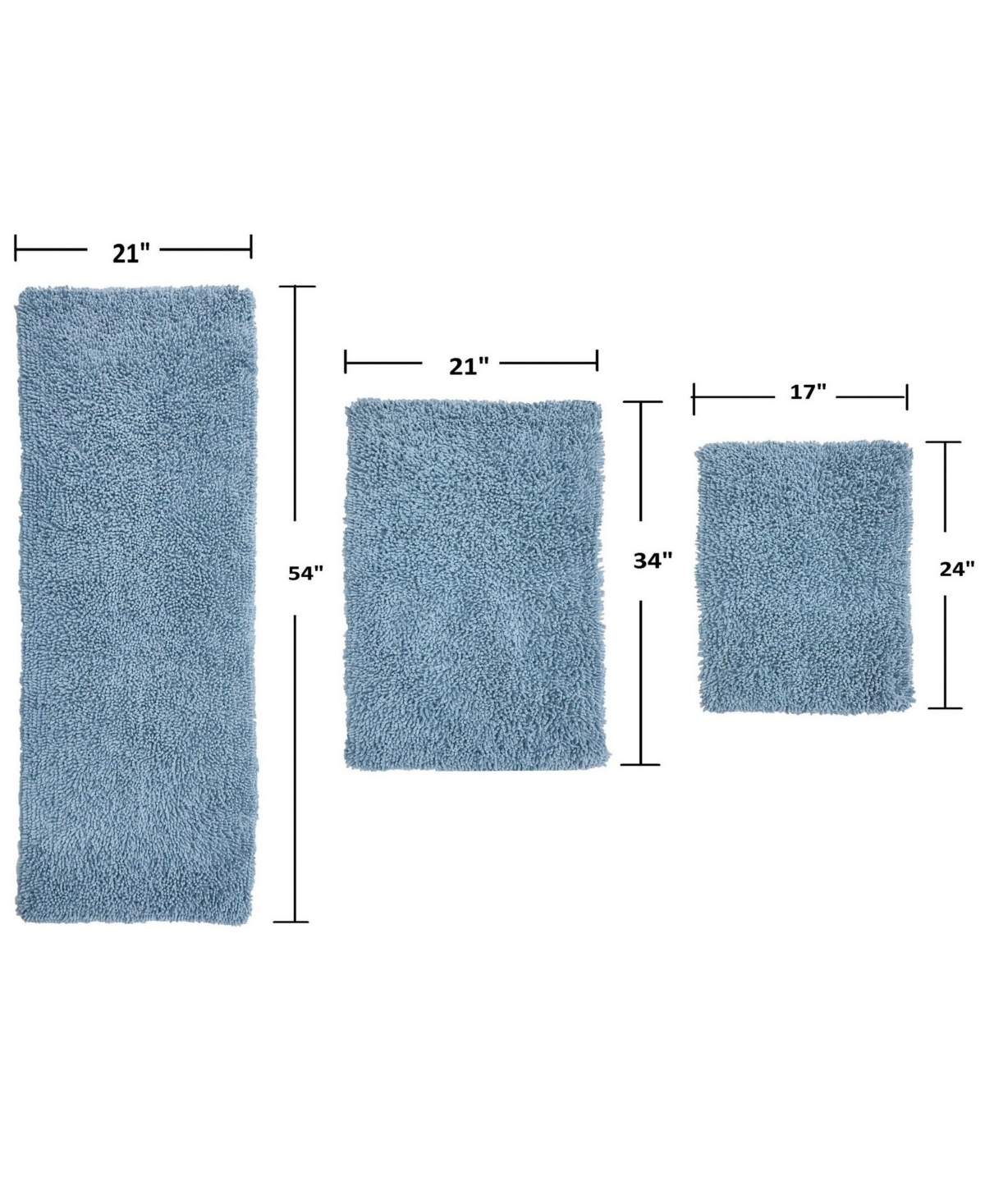 Home Weavers Fantasia -Pc. Bath Rug Set