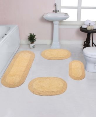 Double Ruffle 4-Pc. Bath Rug Set