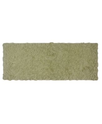 Bell Flower Runner Bath Rug, 21" x 54"