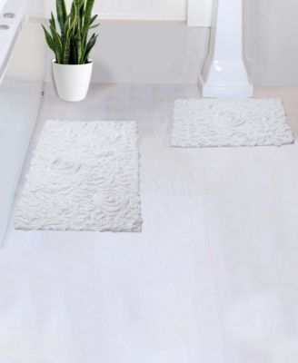 Bell Flower 2-Pc. Bath Rug Set
