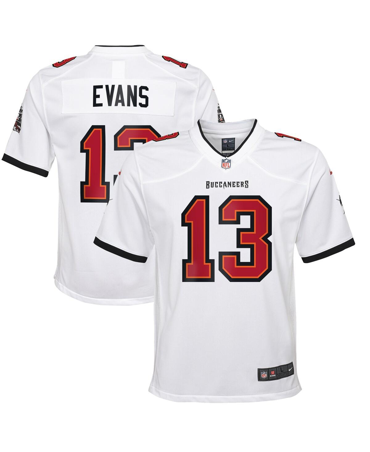 Nike Big Boys and Girls Mike EvansTampa Bay Buccaneers Game Jersey - White