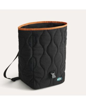 Walker Roll Top Lunch Bag with Adjustable Shoulder Strap Tangerine