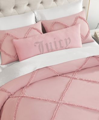 Silver-Tone Rhinestone Decorative Pillow, 16" x 36"