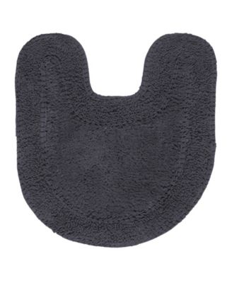 Double Ruffle Bath Rug, 20" x 20"