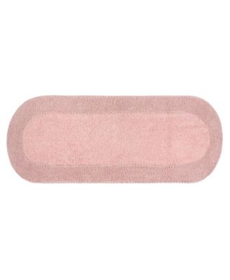 Double Ruffle Bath Rug, 21" x 54"