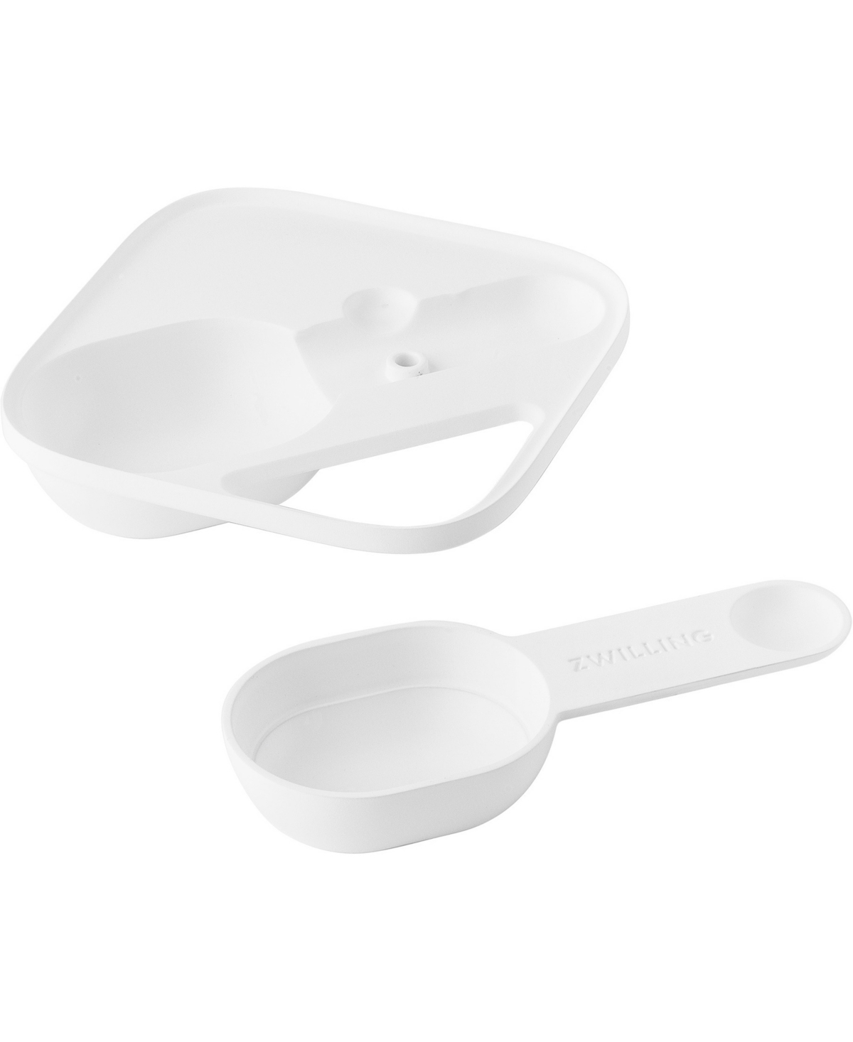 Zwilling Cube 12-piece Small And Medium Food Storage Organizer Set In Transparent-white