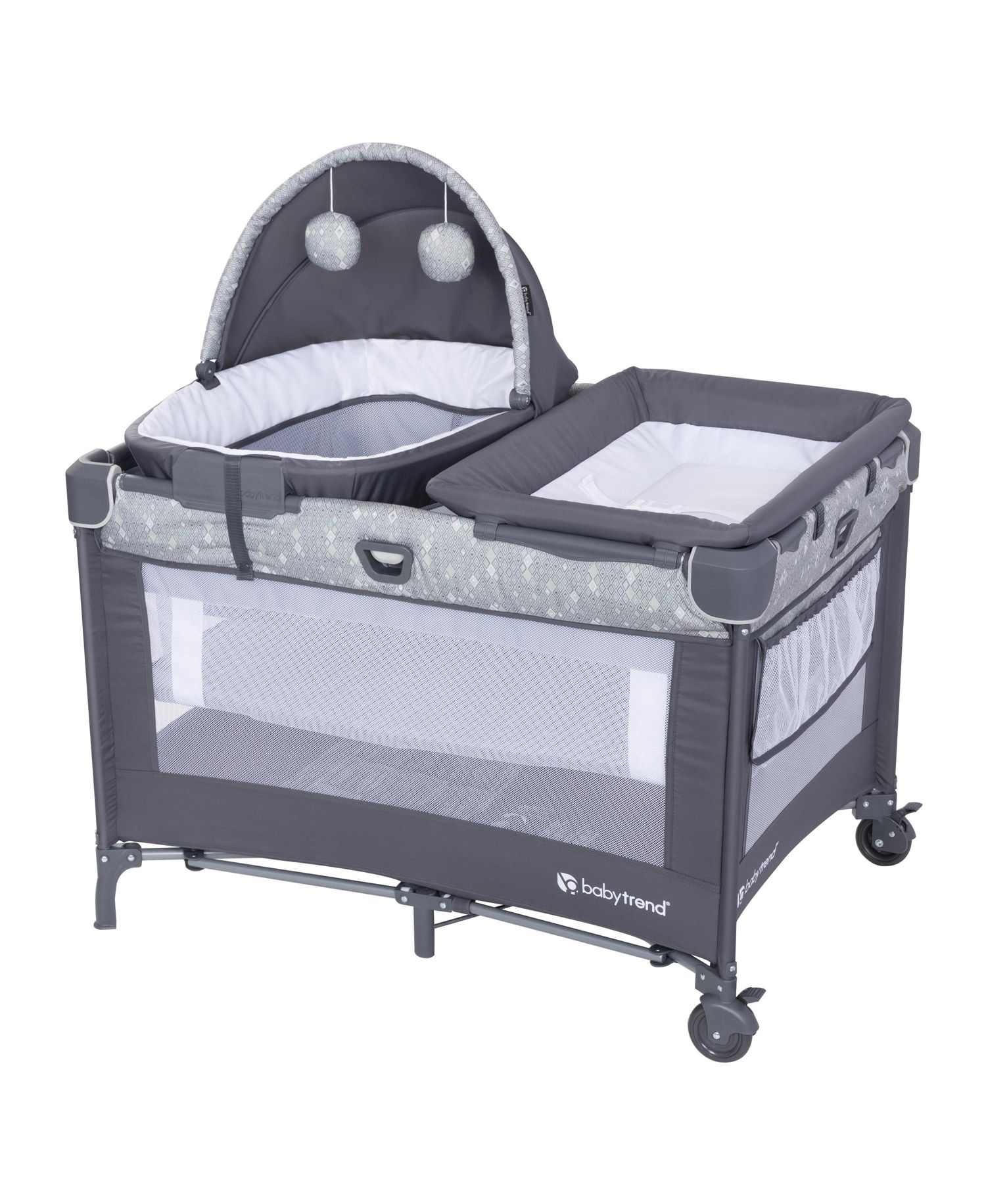 Nursery Den Playard with Snooze Pod and Flip Over Changer