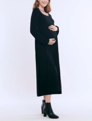 Maternity Long Sleeve Empire Waist Maxi Dress - Motherhood