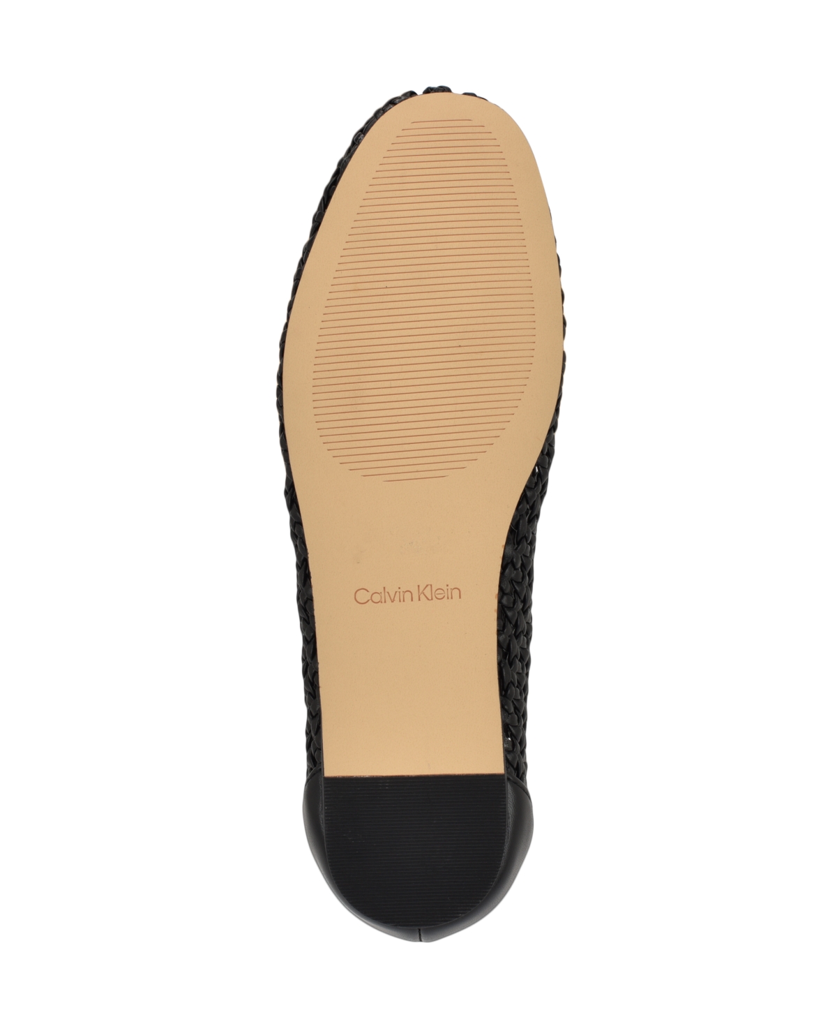 Calvin Klein Zatoria Ballet Flat In Black