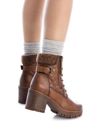 Women's Casual Heeled Booties By