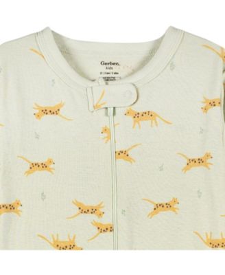 Toddler Boys' Snug Fit Footed Pajamas, 4-Pack, Farm