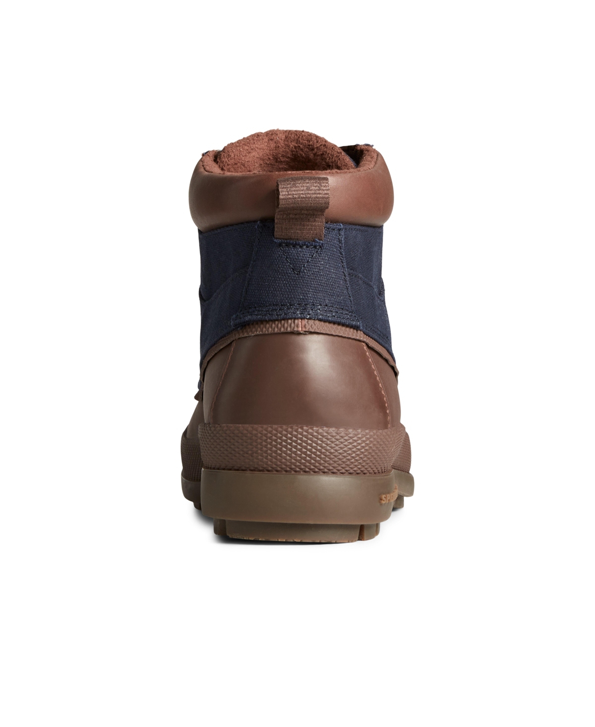 Sperry Men's Cold Bay Chukka Waxed Synthetic Boot In Mix Mat Navy