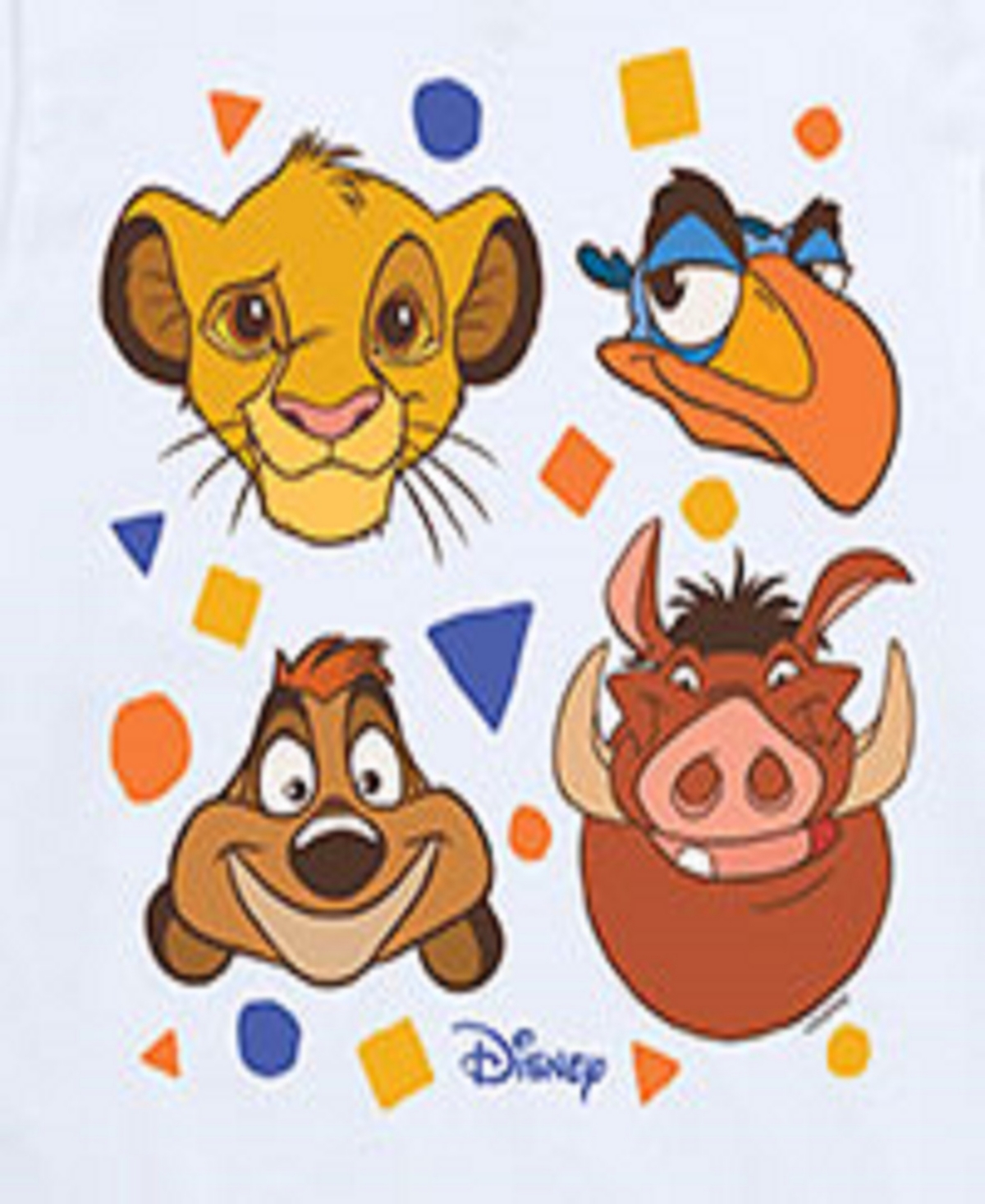 Hybrid Big Boys Disney Lion King Graphic Tee In White