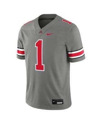 Men's 1 Steel Ohio State Buckeyes Alternate Game Jersey