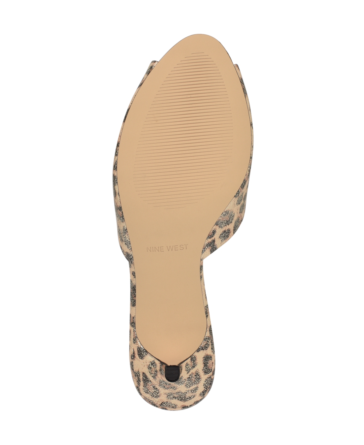 NINE WEST WOMEN'S LUVLIE OPEN TOE KITTEN HEEL DRESS SANDALS 