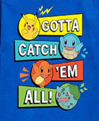 Pok&eacute;mon Big Boys Gotta Catch Em All Graphic Tee