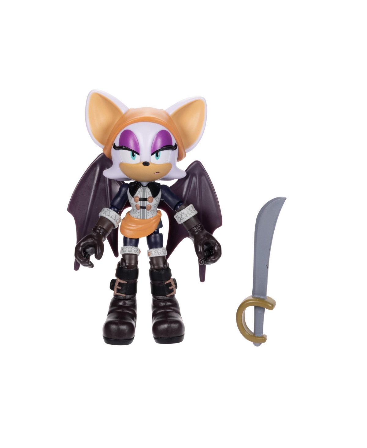 Sonic Prime 5" Baton Rouge Articulated Figure In Multi Color