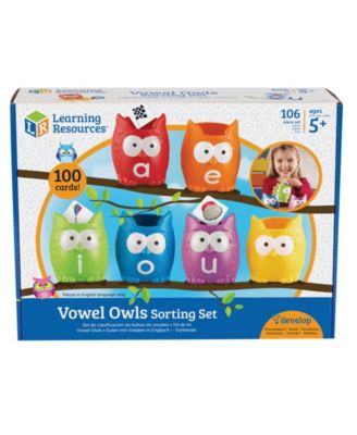 Vowel Owls Sorting Set