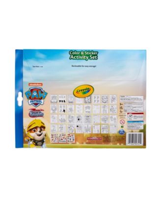 Paw Patrol Color Sticker Activity Set, Pack of 3