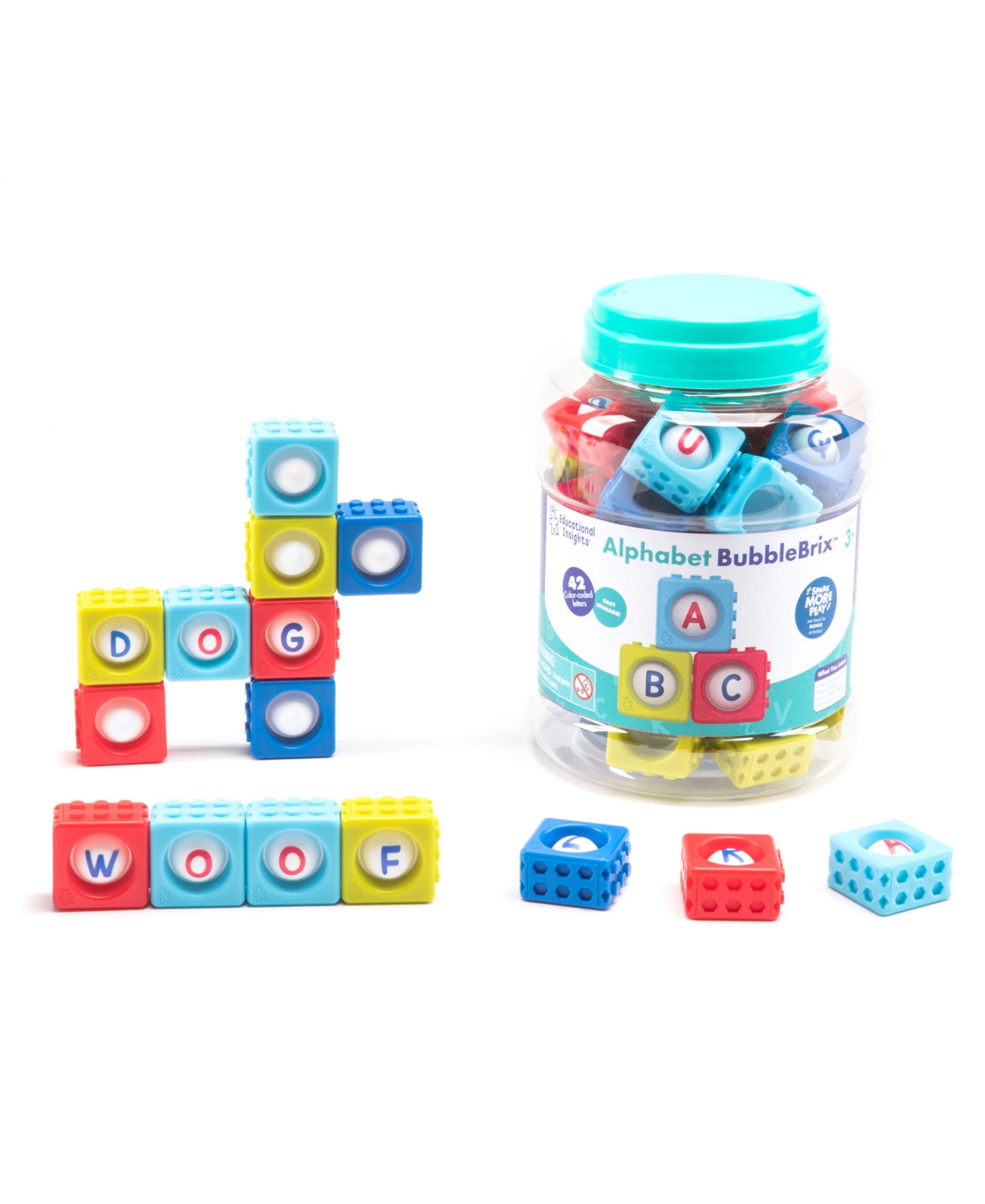 Educational Insights Alphabet Bubblebrix In Multi
