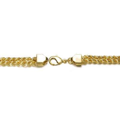 14K Gold Plated or White Gold Plated Mesh Link Bracelet