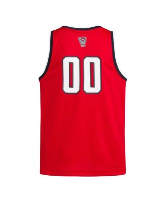 Big Boys and Girls 00 Red NC State Wolfpack Swingman Jersey