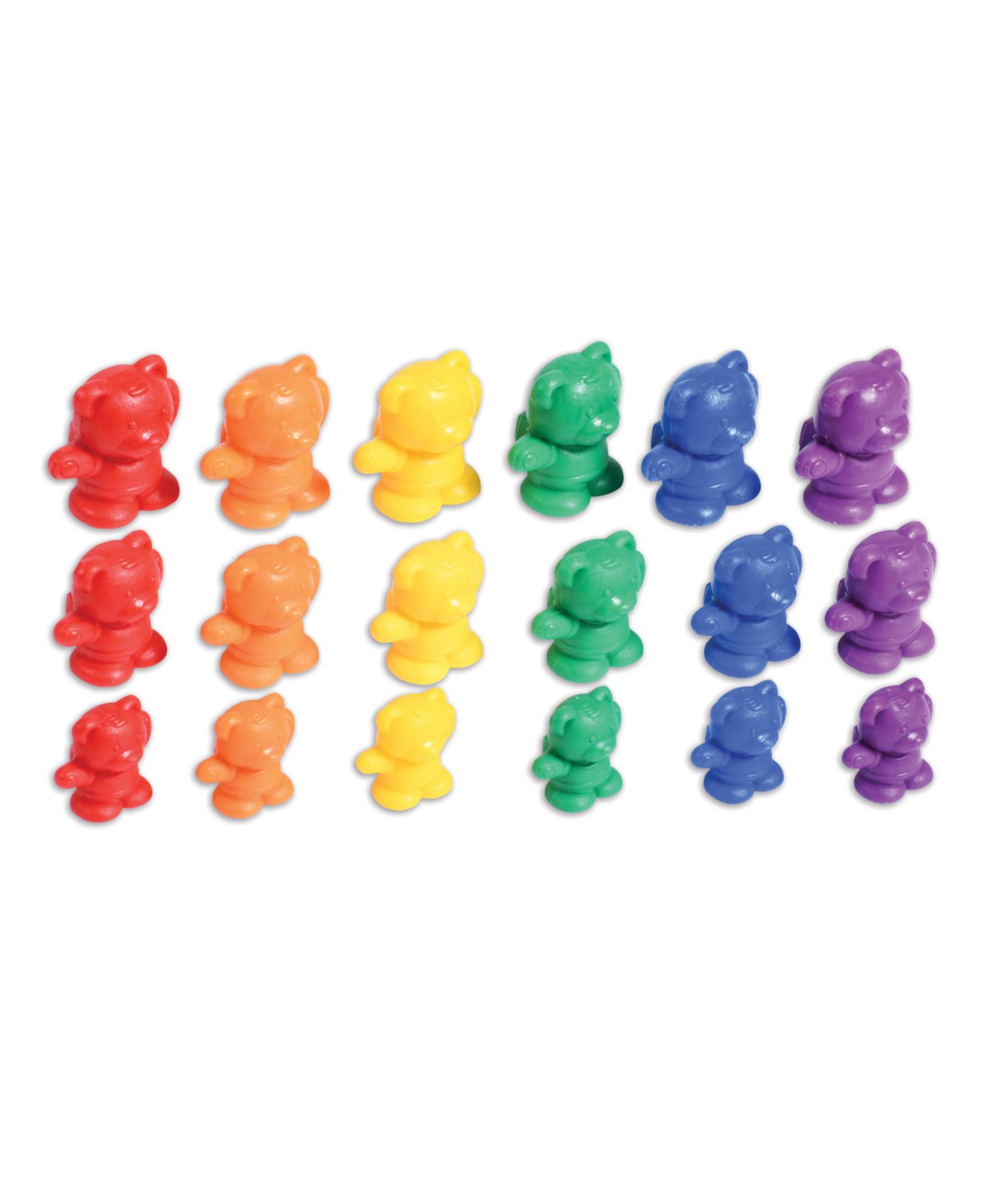 Детские игрушки edxeducation Backpack Bear Counting, Weighted 96-Piece Counters, Ages 4+ — фото 2