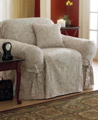 Sure Fit Scroll Chair Slipcover