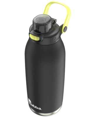 Radiant Stainless-Steel Pop-Up Straw 40-Oz. Water Bottle