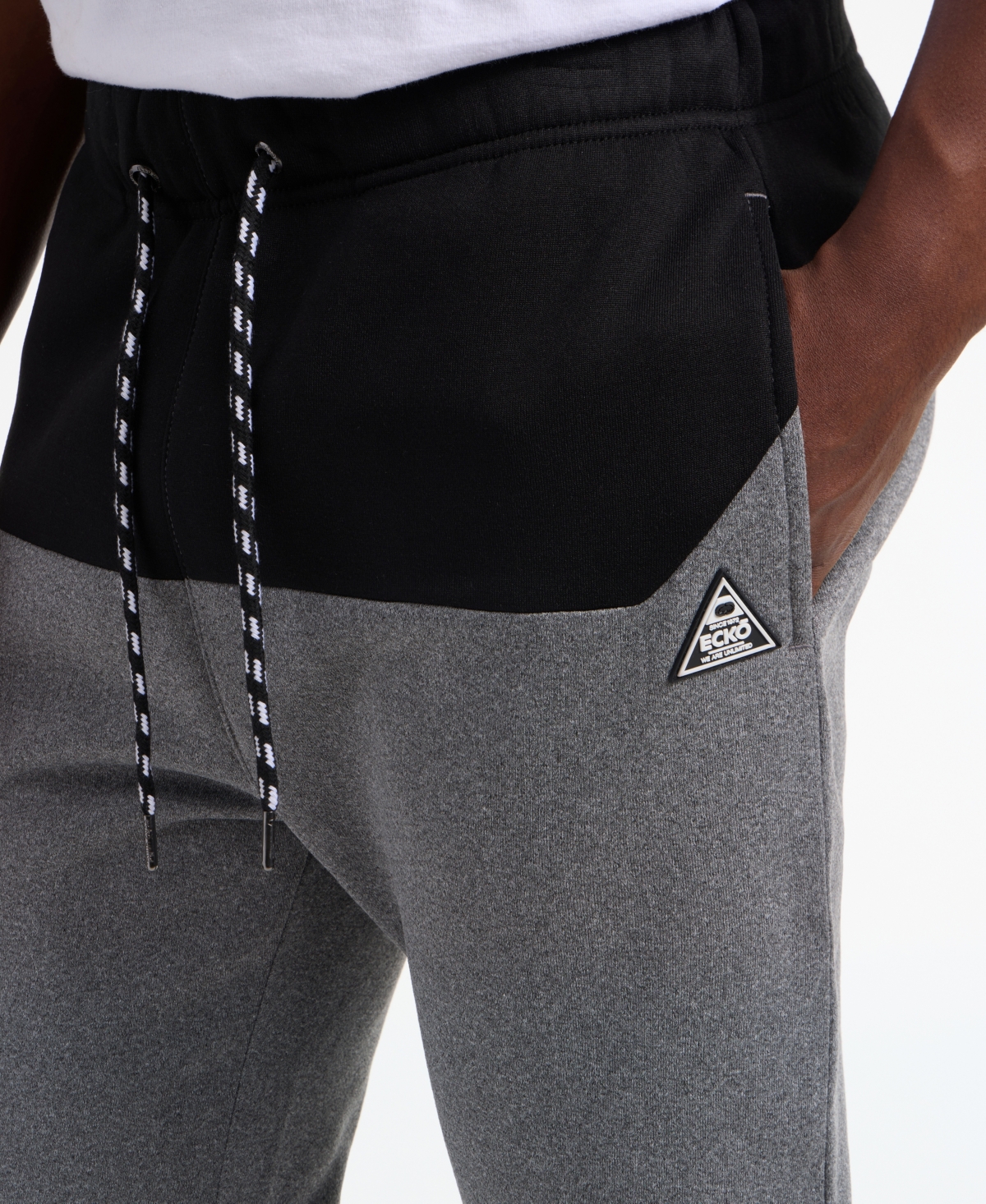 Ecko Unltd Men's Grind Run Jogger In Grey Marled