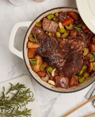 Blue Gradient 5-Quart Enameled Cast Iron Dutch Oven