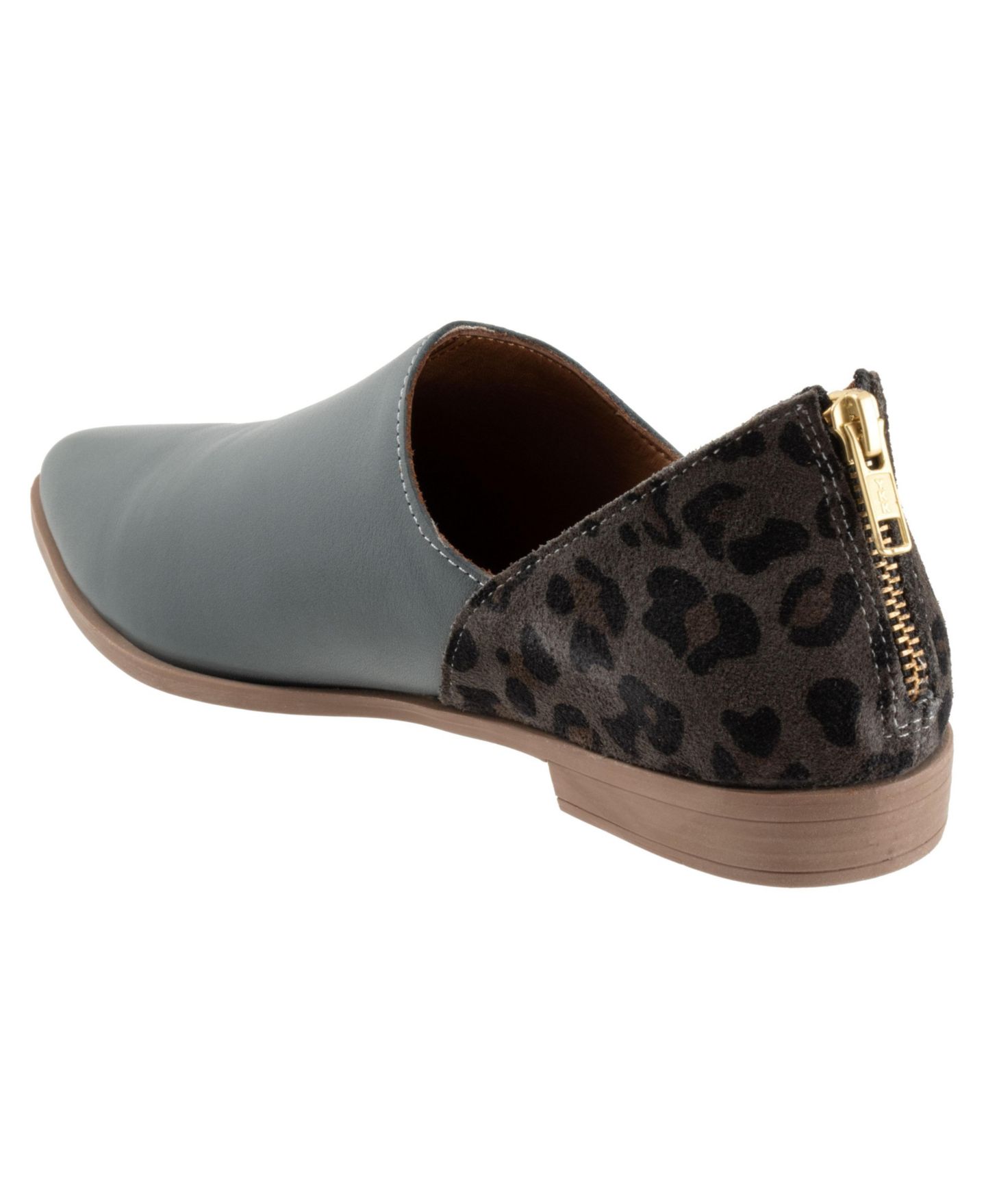 Женские туфли Bueno Beau Loafer, цвет: Пепельный / Леопардовый — фото 3