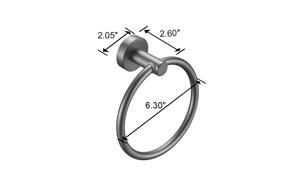 Slickblue Bathroom Hardware Set Towel Bar, Toilet Paper Holder, and Hooks for Modern Bathroom Decor