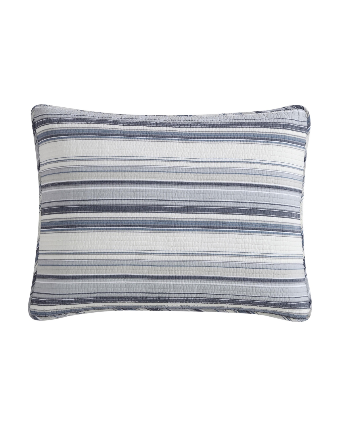 Stone Cottage Fresno Cotton Blue 4 Piece Quilt Set-Full/Queen