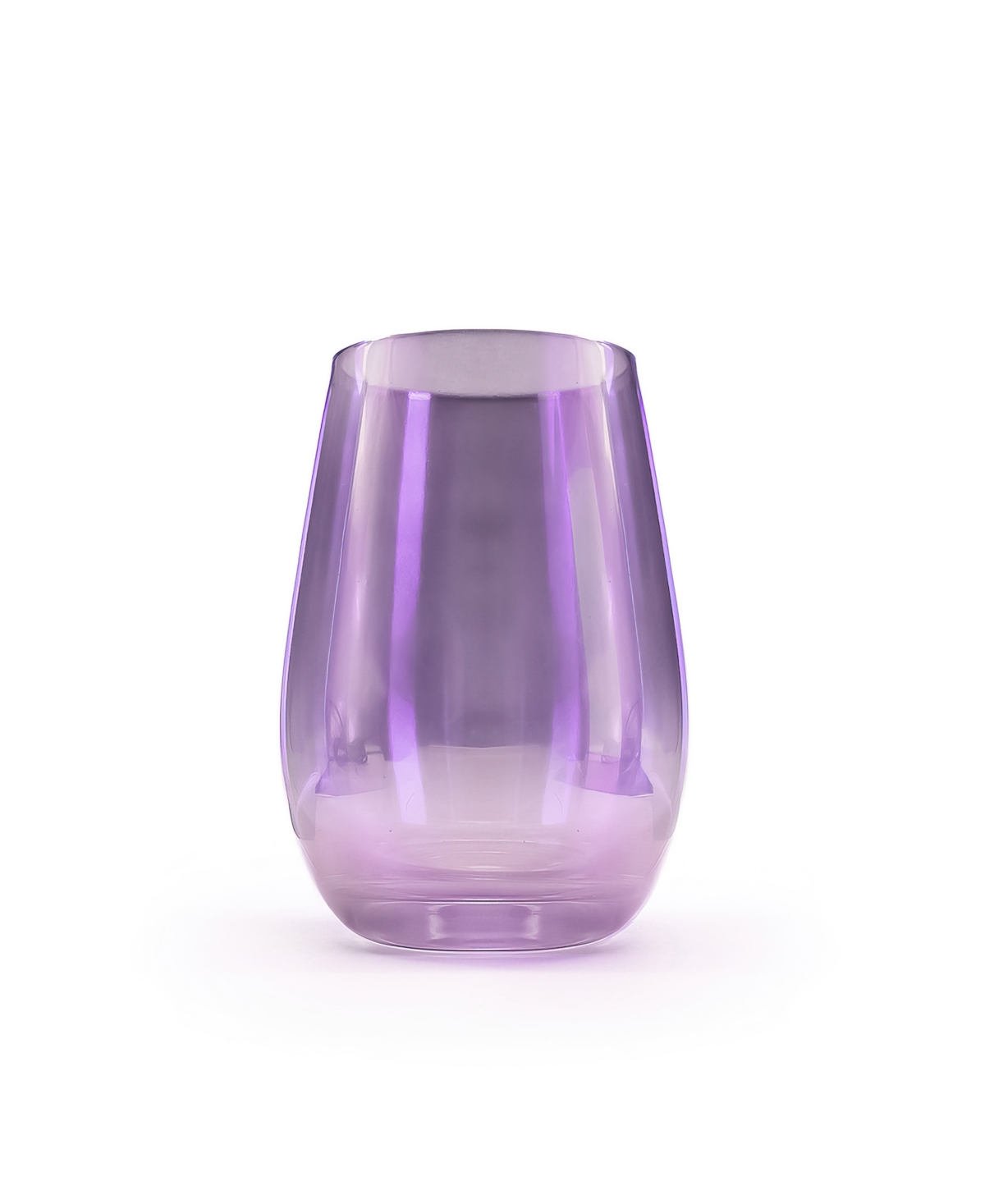 Stolzle Lausitz Mirrors Violet Tumblers, Set Of 6 In Violet