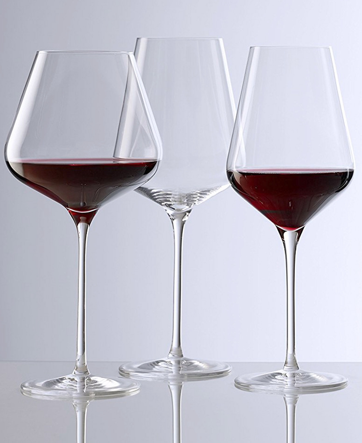 Stolzle Lausitz Quatrophil Bordeaux Glasses, Set Of 4 In Crystal