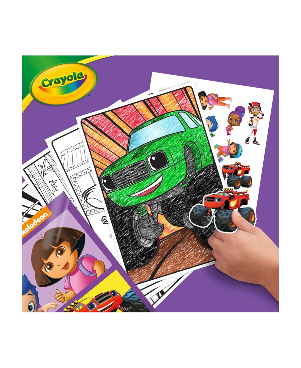 Crayola Nick Jr. Coloring Book, 3 Pack