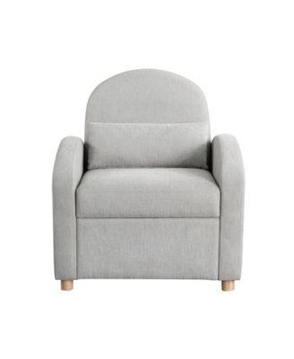 35.2" Polyester Toluca Convertible Chair