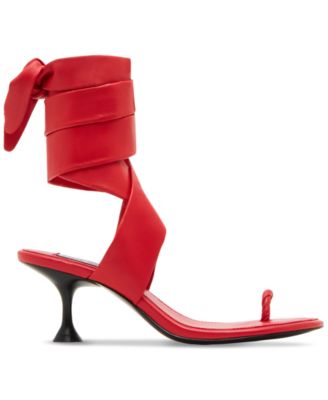 Women's Symone Lace-Up Kitten-Heel Sandals