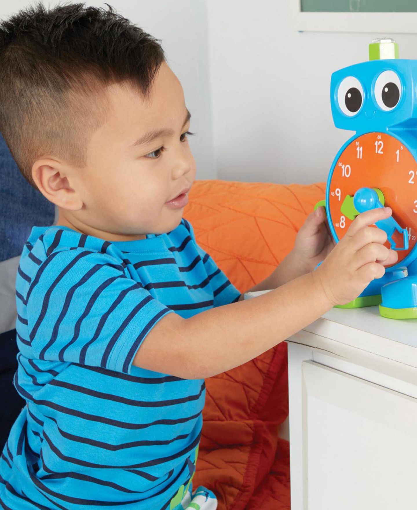 Детская игрушка Learning Resources Tock OK to Wake Light Analog-Digital Clock, Ages 3+ — фото 4