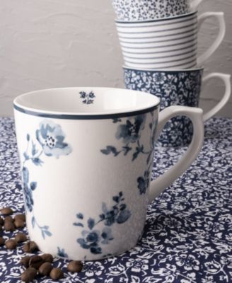 Laura Ashley CLOSEOUT! Blueprint Collectables Dinner Set in Gift Box, 16 Pieces