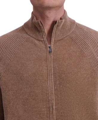 КАРЛ ЛАГЕРФЕЛЬД ПАРИЖ KARL LAGERFELD PARIS Мужской свитер из синели на молнии 35890₽