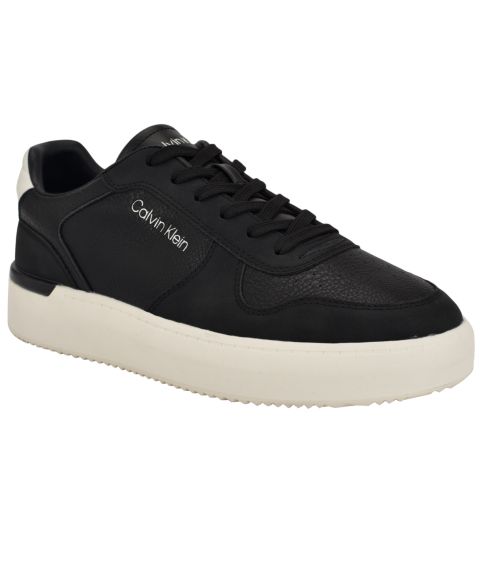 Мужские кроссовки Calvin Klein Brayton Casual Lace Up, цвет: Чёрный