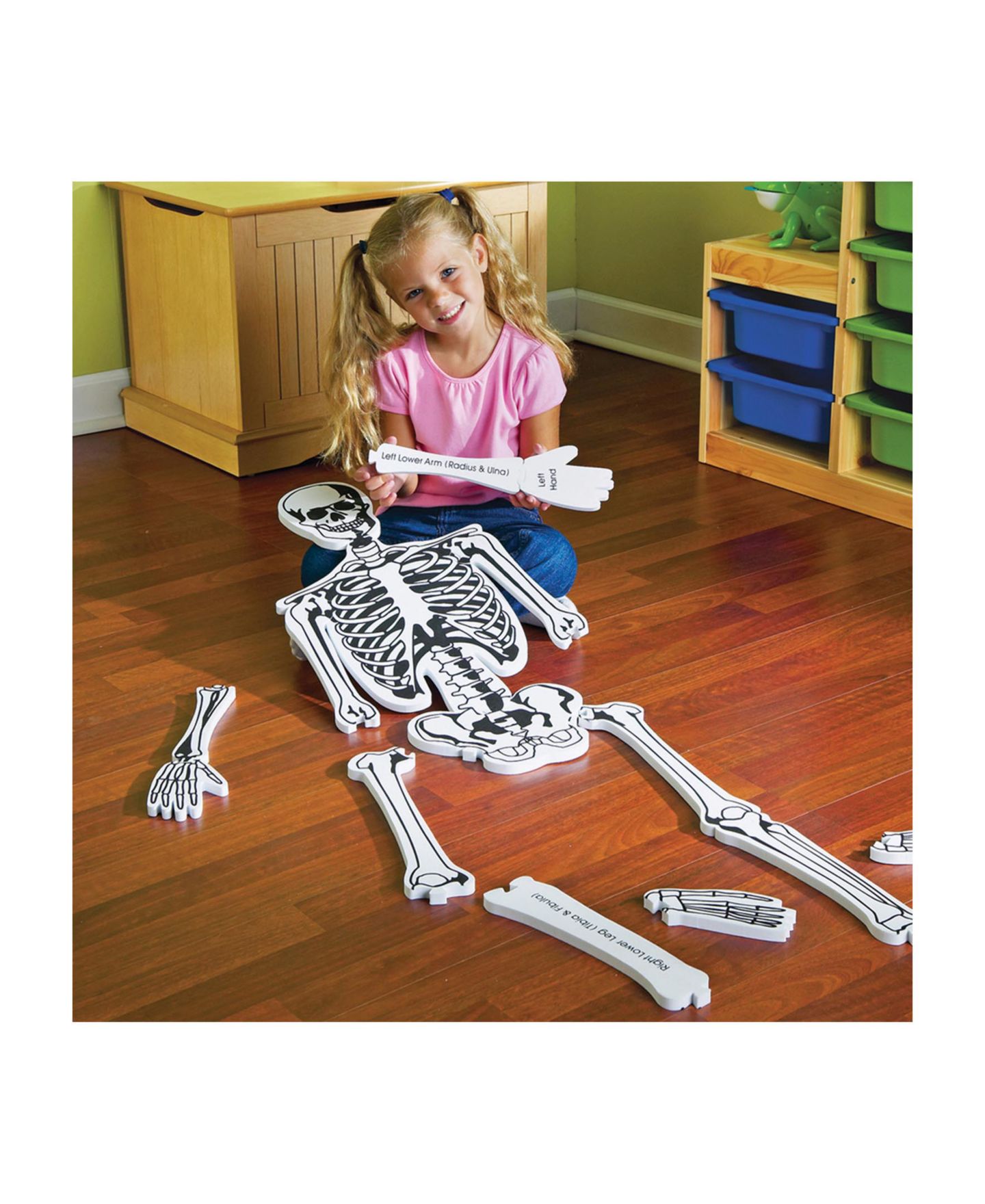 Детский пазл Learning Resources Skeleton Double-Sided Puzzle, 15 Pieces, Ages 3+ — фото 5