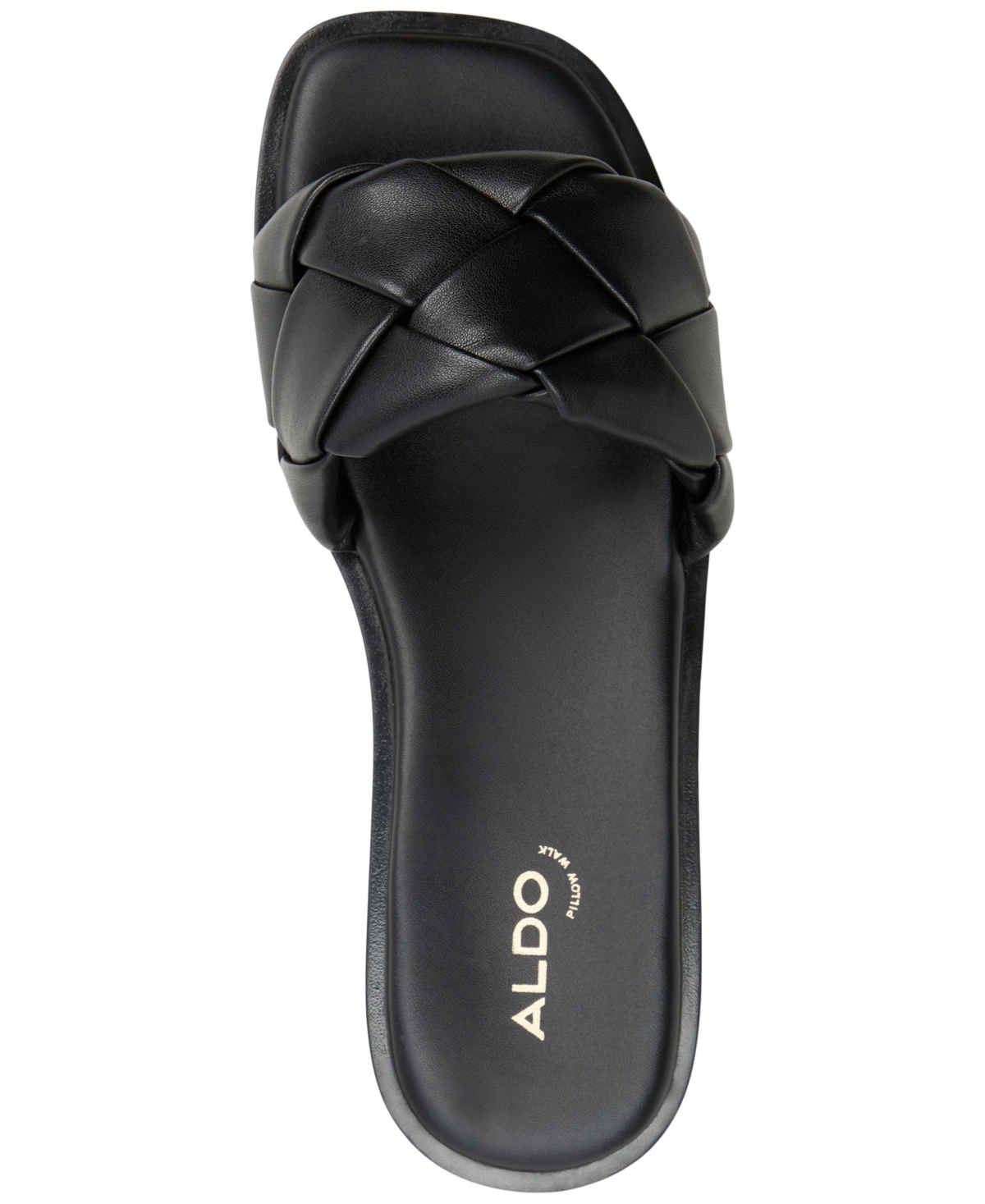 Shop Aldo Women's Esterelle Flat Sandals In Black
