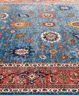 Serapi M1999 8'1"x9'8" Area Rug