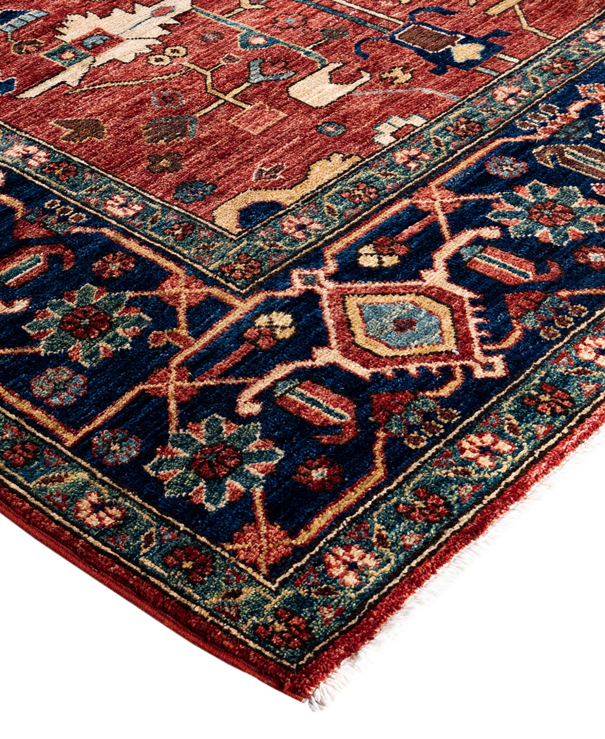 Adorn Hand Woven Rugs Serapi M1999 8'1"x9'11" Area Rug